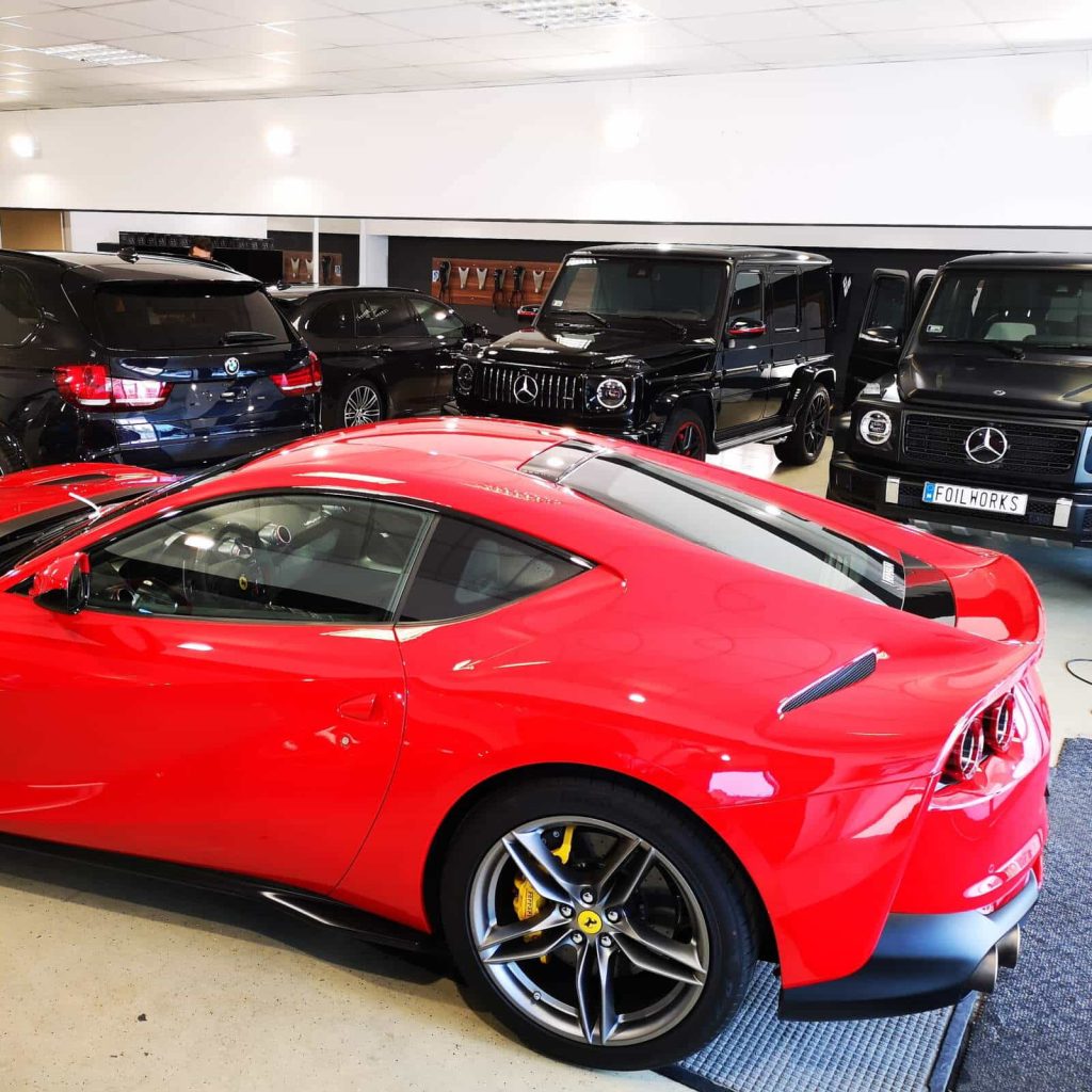 fényezésvédő fólia